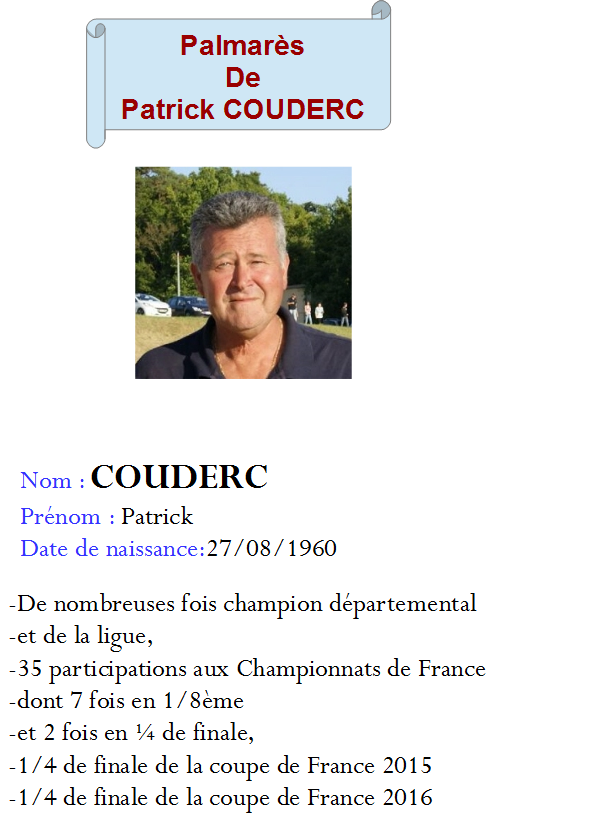 Patrick couderc
